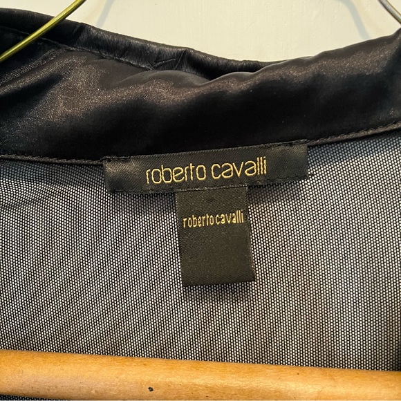 Roberto Cavalli Slick Button Up - Picture 5 of 12